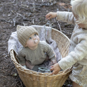 BIBS - Set 2 suzete Supreme Latex, tetina simetrica, 6 luni +