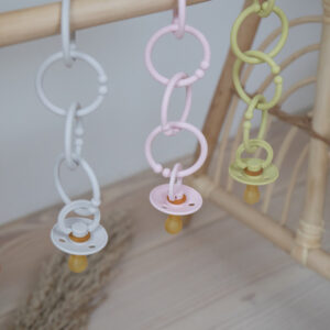 BIBS - Set 12 inele multifunctionale, Vanilla/Sage/Olive