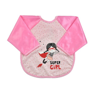 Baveta Roz Super Girl