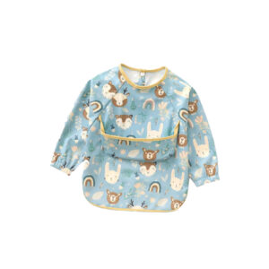 Baveta impermeabila bebe baietel - Blue