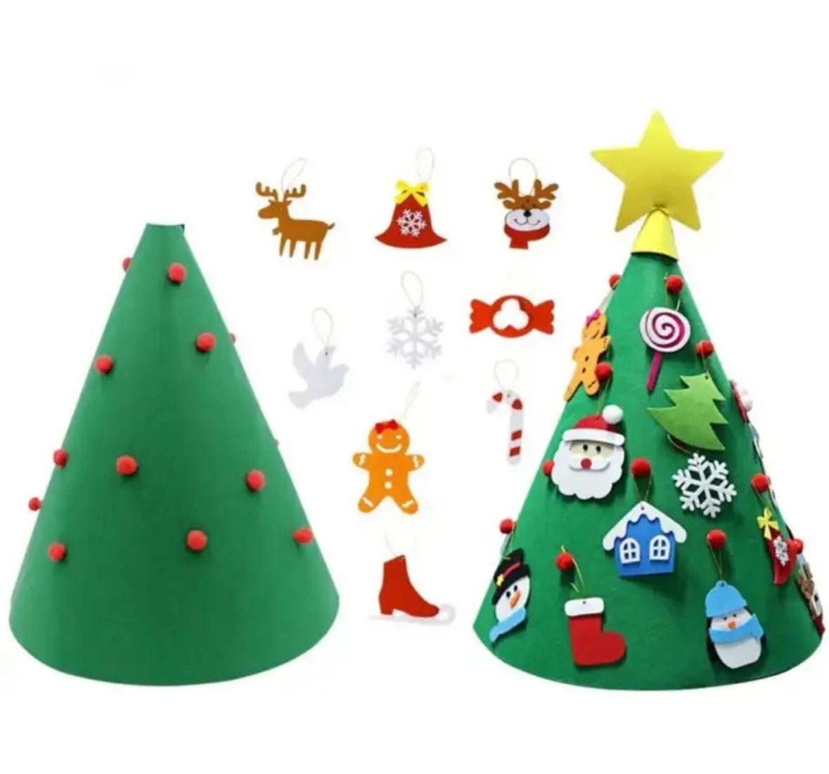 brad de craciun conic