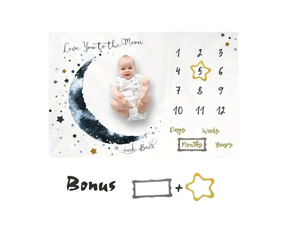 paturica milestone aniversala baietel