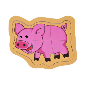 Puzzle lemn purcelus