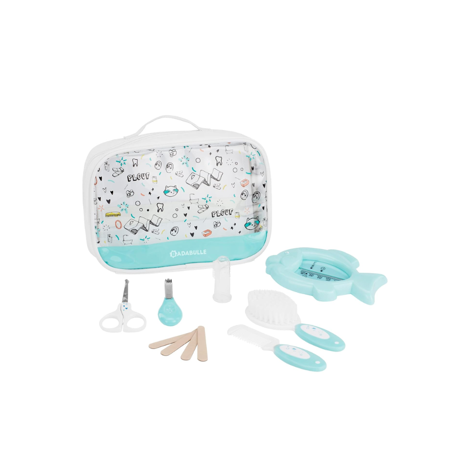 Set de ingrijire pentru bebelusi bleu