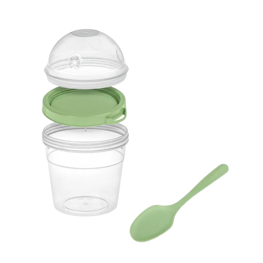 recipient cu lingura