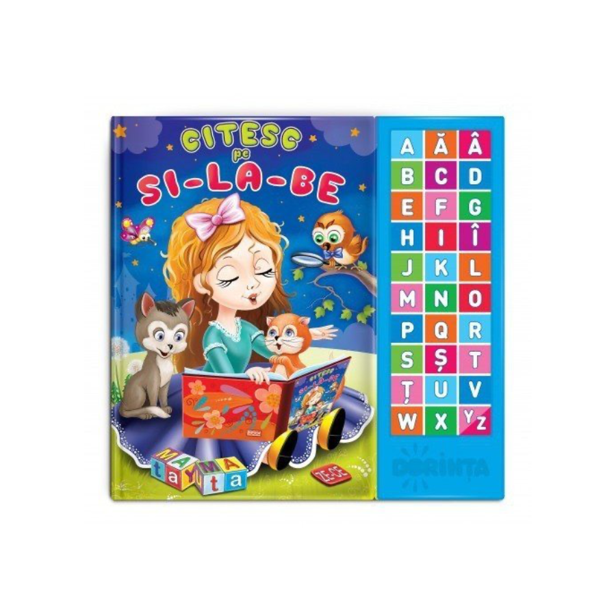 carte cu sunete citesc pe silabe