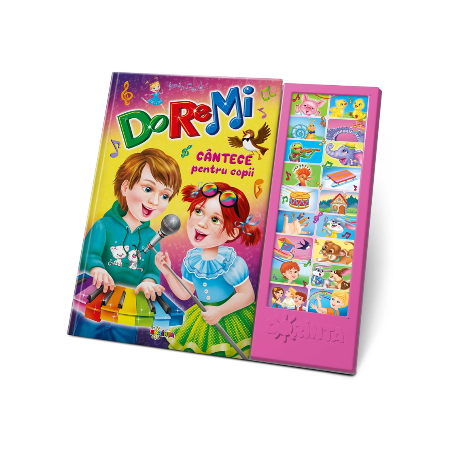 Carte cu sunete Do Re Mi