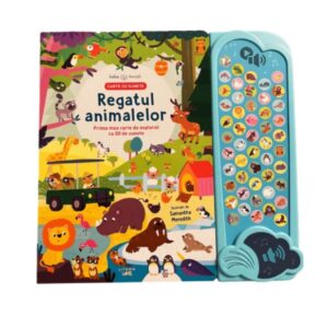 Carte cu sunete, Bebe invata Regatul Animalelor 50 sunete