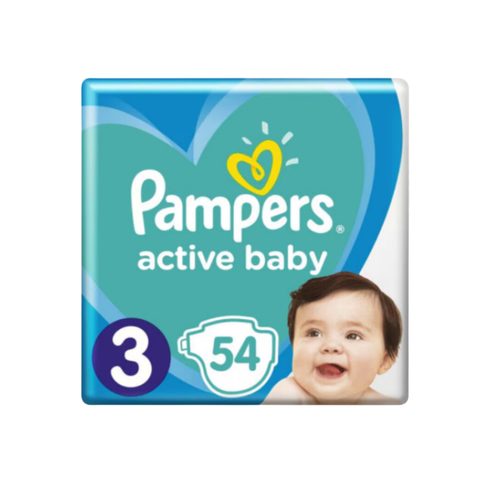pampers 3 active baby